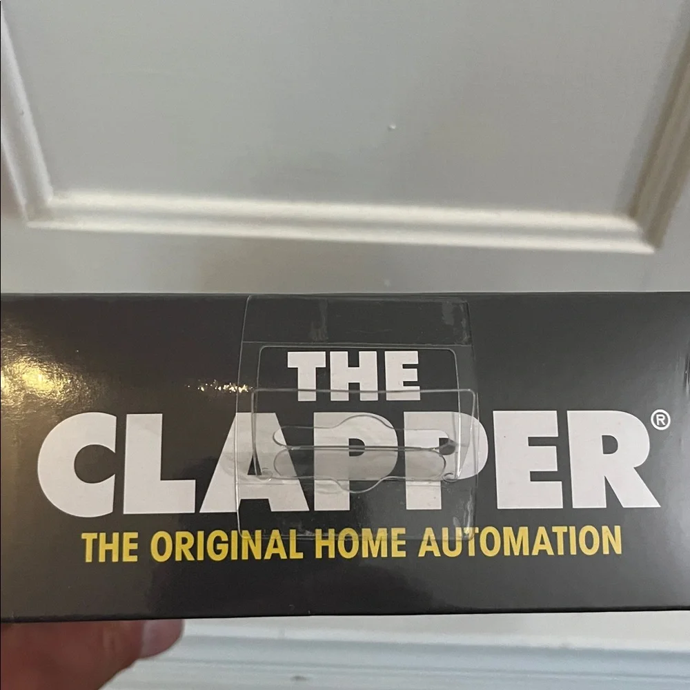 The Clapper Sound Activated On/Off Switch - White NWT!! Sealed Box